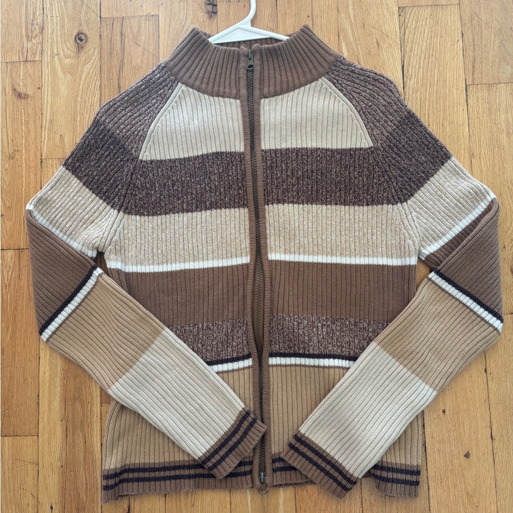 Retro striped sweater 100% cotton